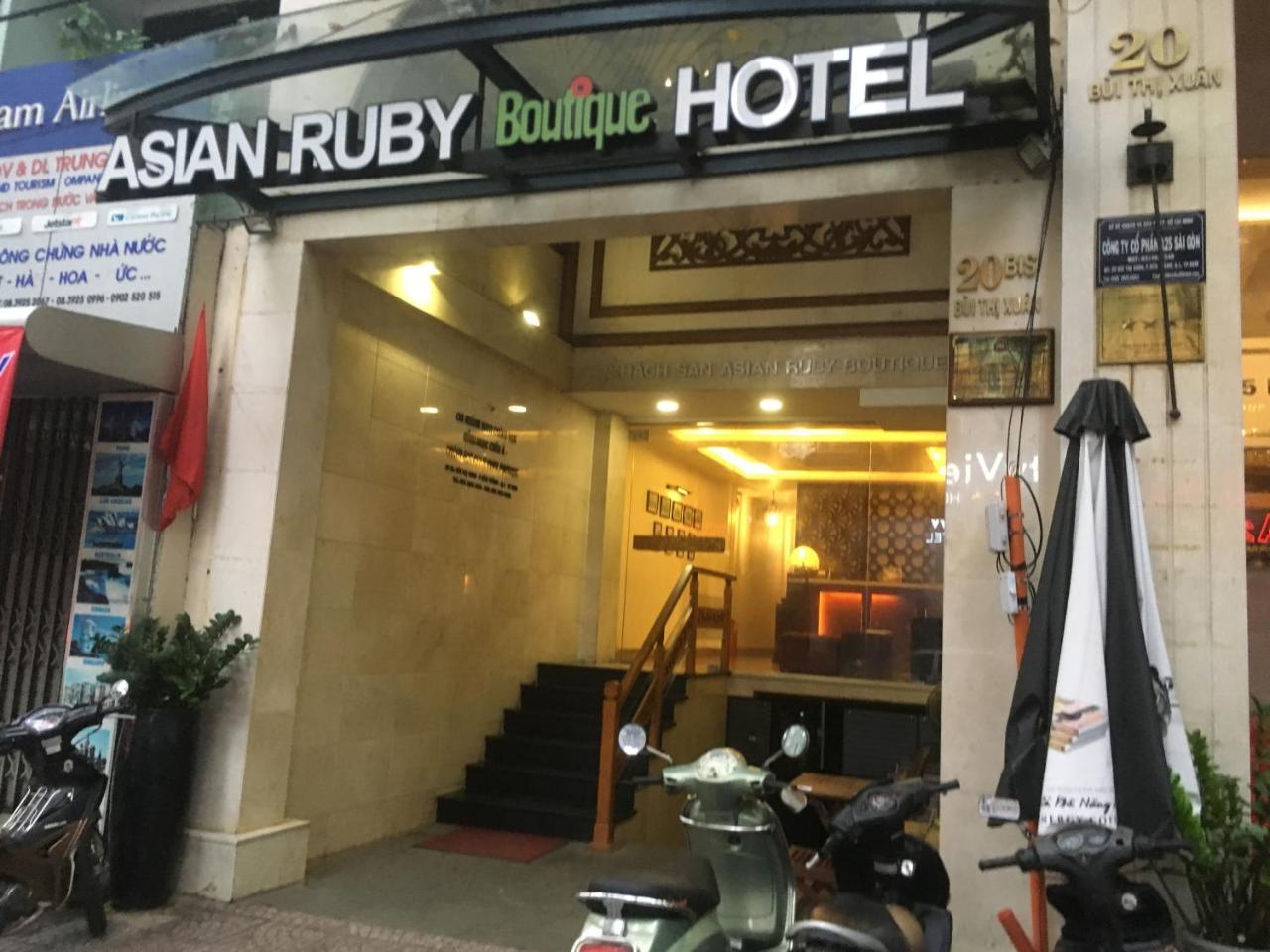 Asian Ruby Boutique Hotel Bui Thi Xuan Ciudad Ho Chi Minh  Exterior foto